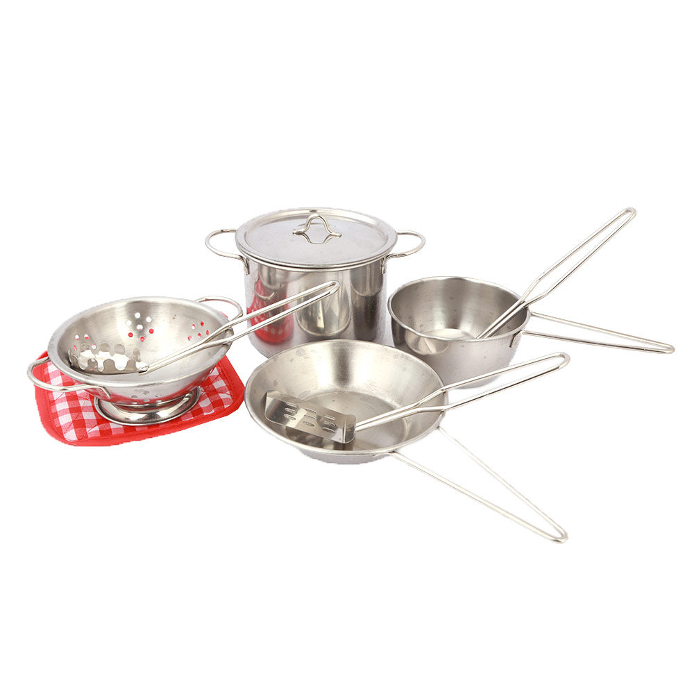 silver kitchen set for kids