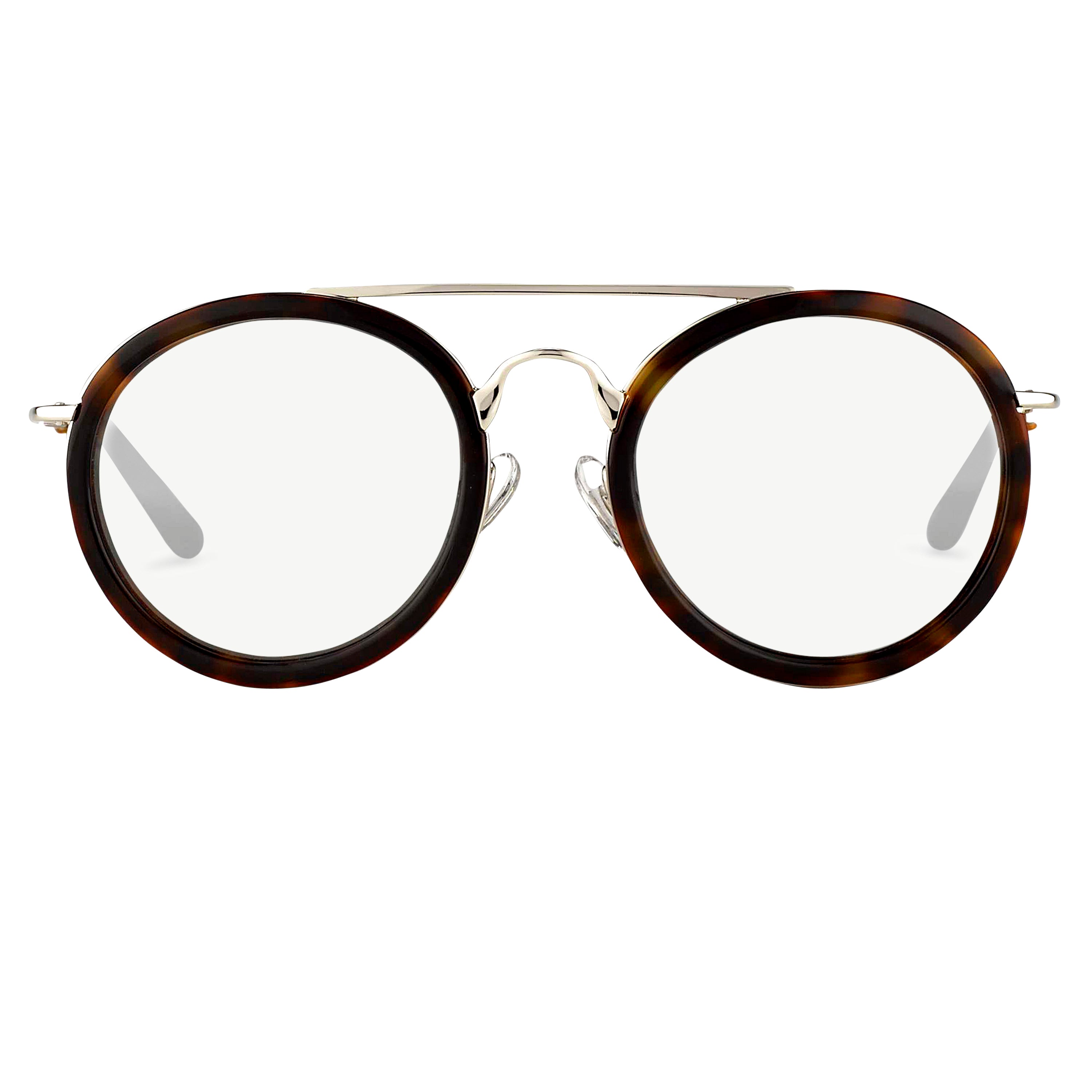 Dries Van Noten Aviator Sunglasses in Tortoiseshell