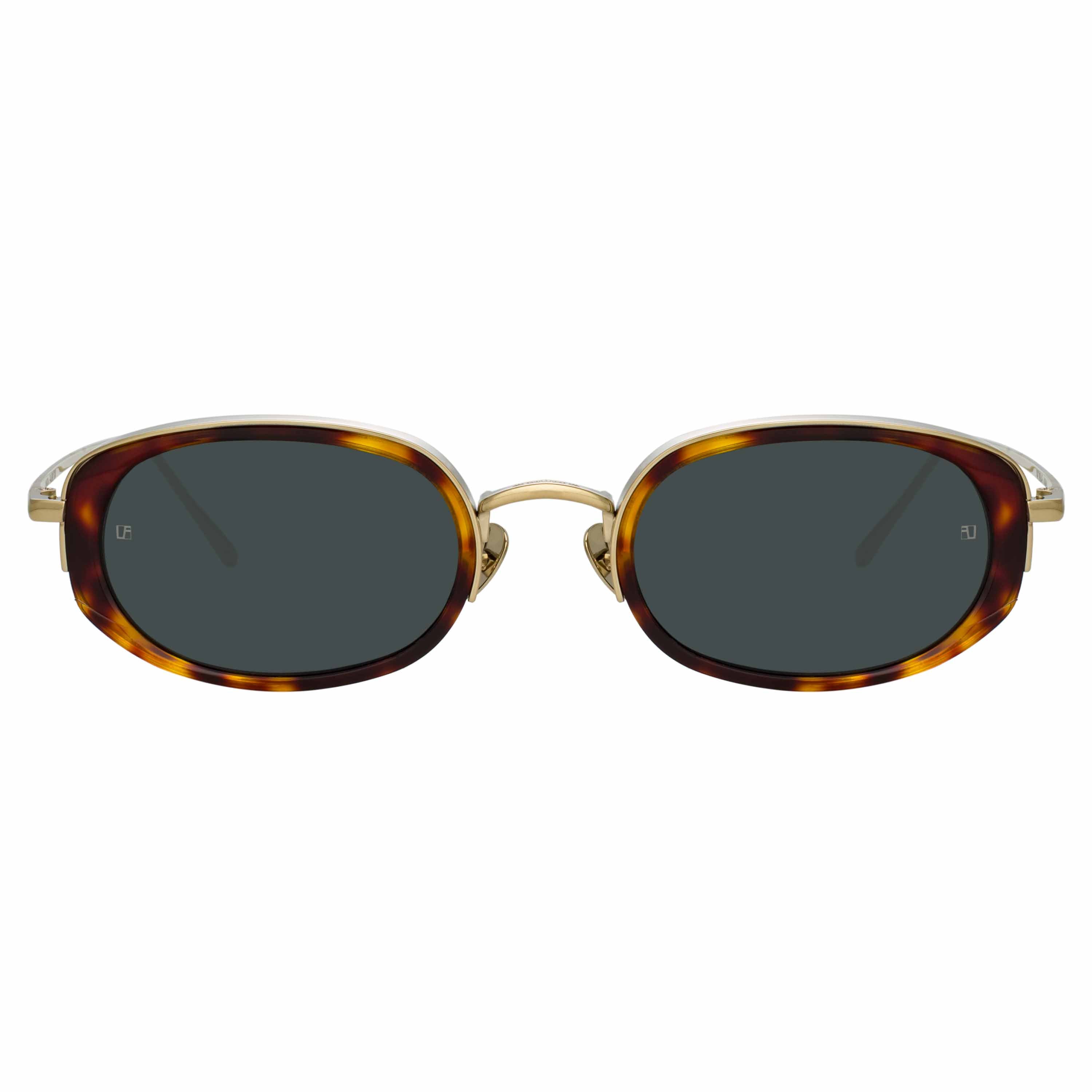 Rosie Oval Sunglasses in Tortoiseshell