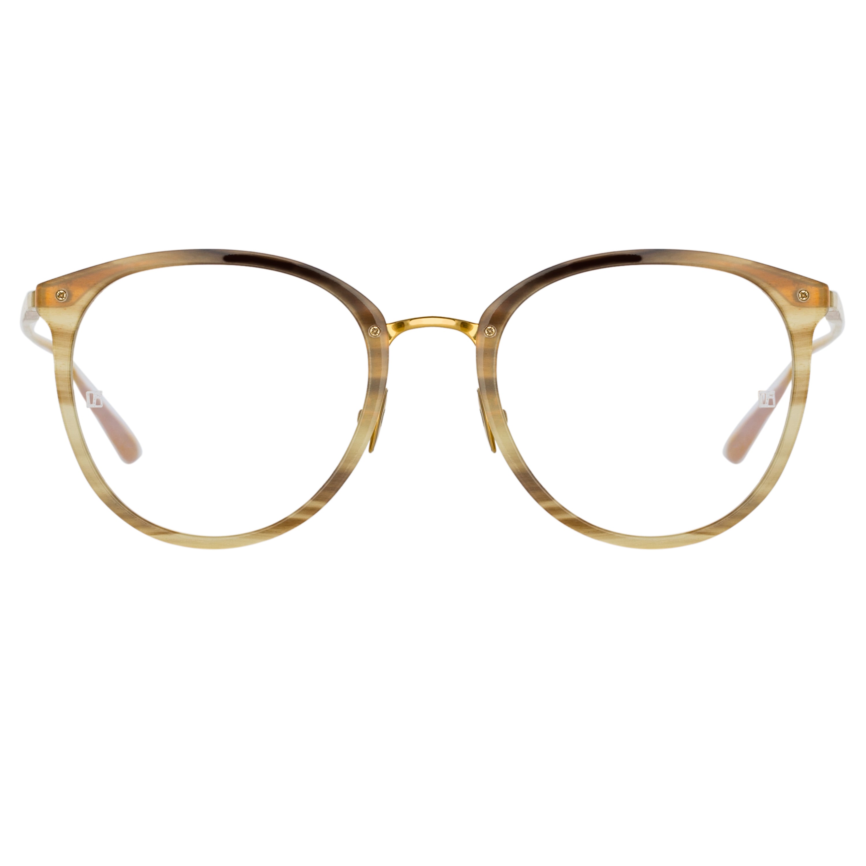 Calthorpe Oval Optical Frame in Horn