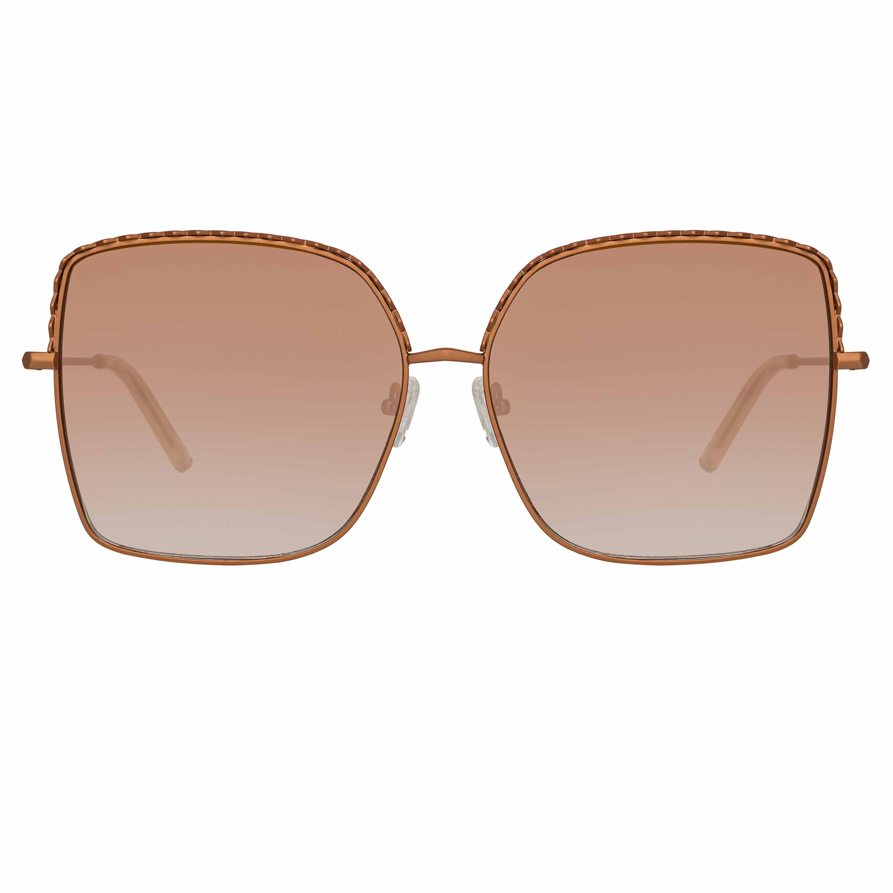 Matthew Williamson Clematis Sunglasses in Nude