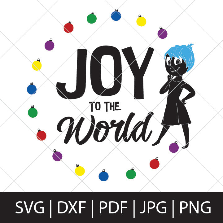 Download Joy To The World Inside Out Disney Christmas Svg Thelovenerds SVG, PNG, EPS, DXF File