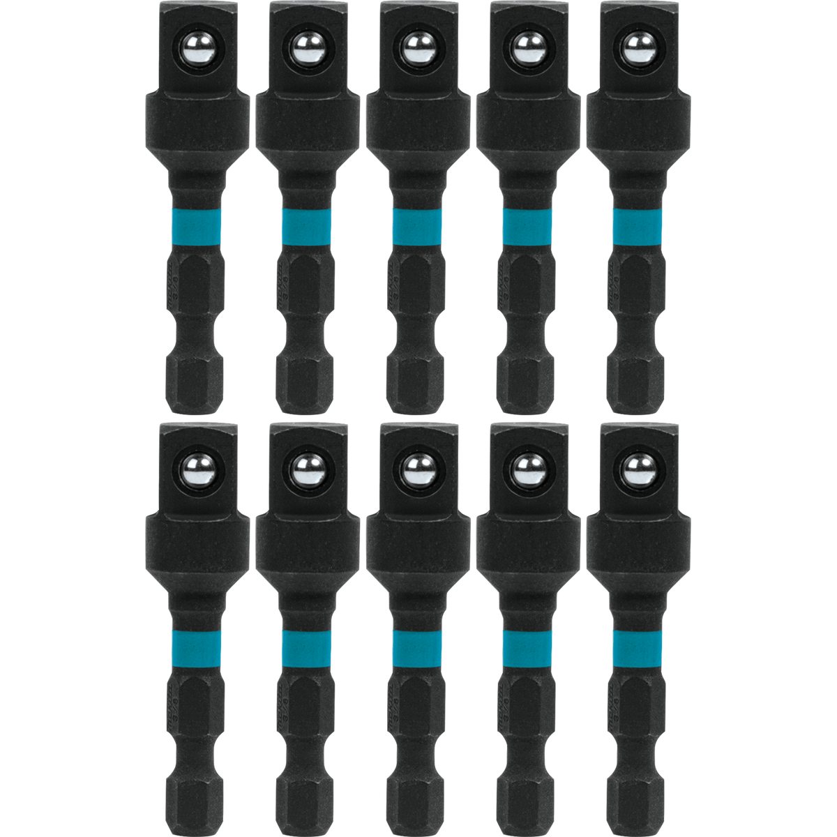 Makita A-99390 ImpactX™ 3/8″ x 2″ Socket Adapter, 10 pack – Brand New .