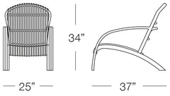 Adirondack Sizes Image