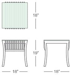 Adirondack Table Sizes Image