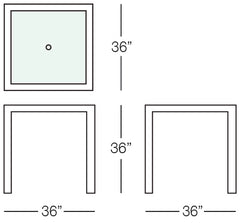 Aria Counter Height Table Sizes Image