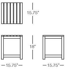 Cali Side Table Sizes Image