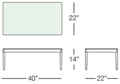 Cancun Coffee Table Sizes Image