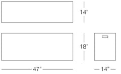 Urban Bench Sizes Images