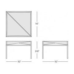 Float Cabana Measurements