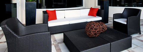 Outdoor Sofa and Chairs by Kannoa