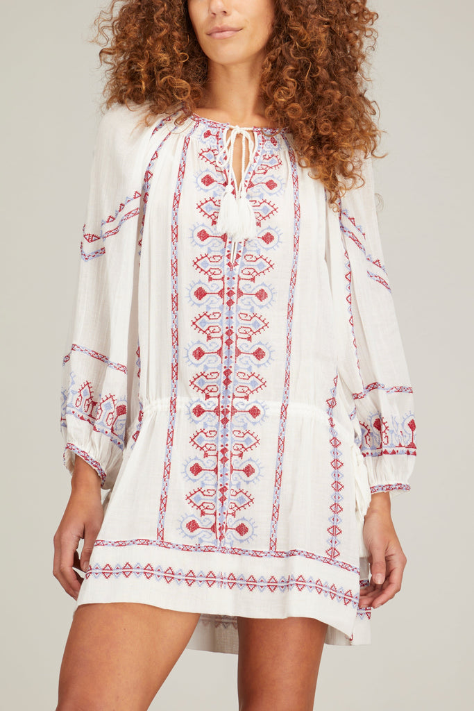 Sammensætning flydende Modernisering Isabel Marant Etoile Parsley Dress in White – Hampden Clothing