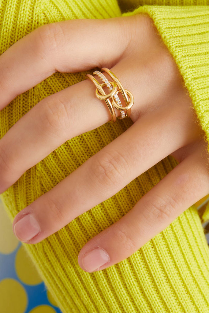 Spinelli Kilcollin Sonny Ring in 18k Yellow Gold – Hampden Clothing