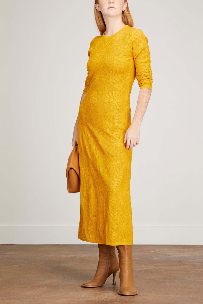 yellow ulla johnson dress