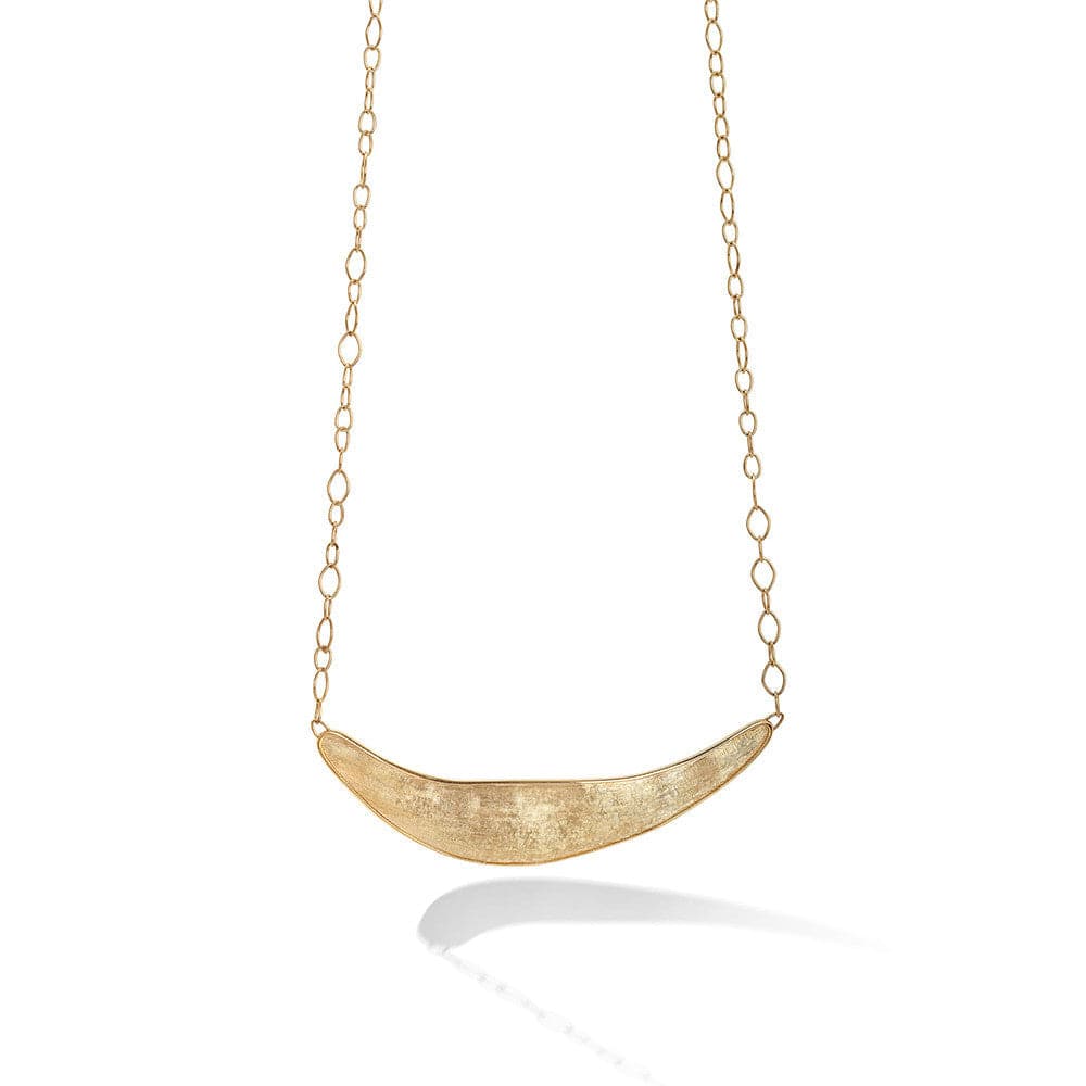 'Lunaria' 18k Gold Bar Pendant Necklace by Marco Bicego