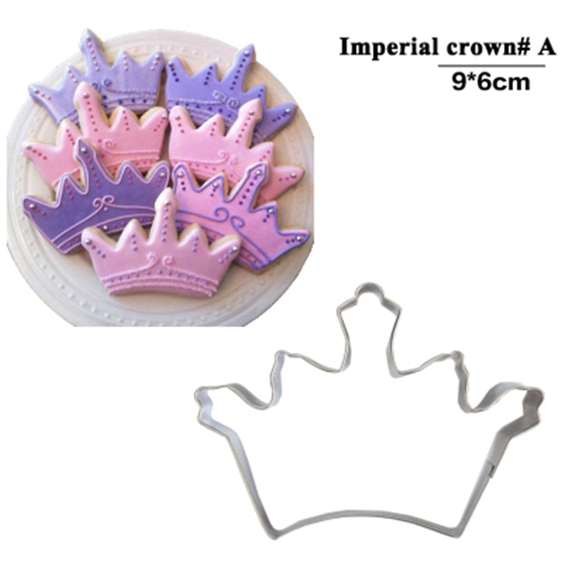 crown cookie mold