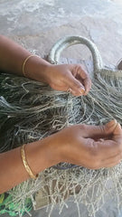 Macrame Fringe Bag - Mustard