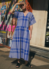 Parklife Dress - Maiden Check SOLD OUT