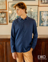 Cotton Long Sleeve Shirt - EMSACS0750CLS1109