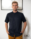 Linen Short Sleeve Shirt - EMSACS0767LSS1622