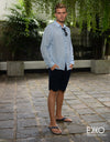 Linen Long Sleeve Shirt - EMSACS0776LLS