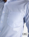 Blue Dobby Formal Shirt EMSAFSS0012CECLSF079