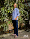 Linen Pant - Dark Navy 5.0