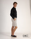 Linen Short - Light Beige 1.0