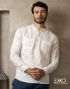 Linen Long Sleeve Shirt - EMSACS0722CLS1069