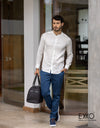 Linen Long Sleeve Shirt EMSACS0723LLS1069