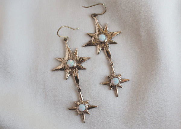 Iron Oxide Polaris Earrings