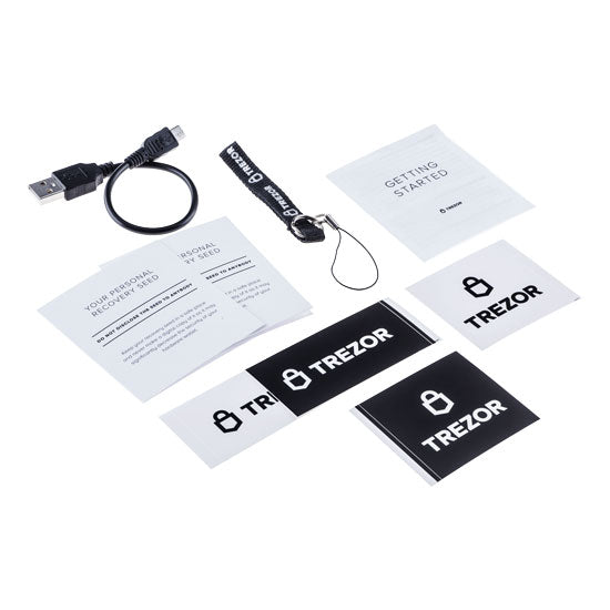 Trezor One Package Content
