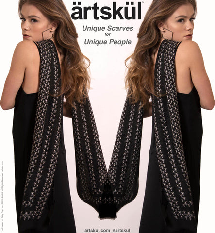 Artskul's Baby Pop Cashmere Blend Scarf. Luxurious and soft to the touch.  It's the perfect accessory to compliment any look.