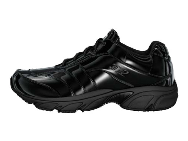 patent leather referee shoes