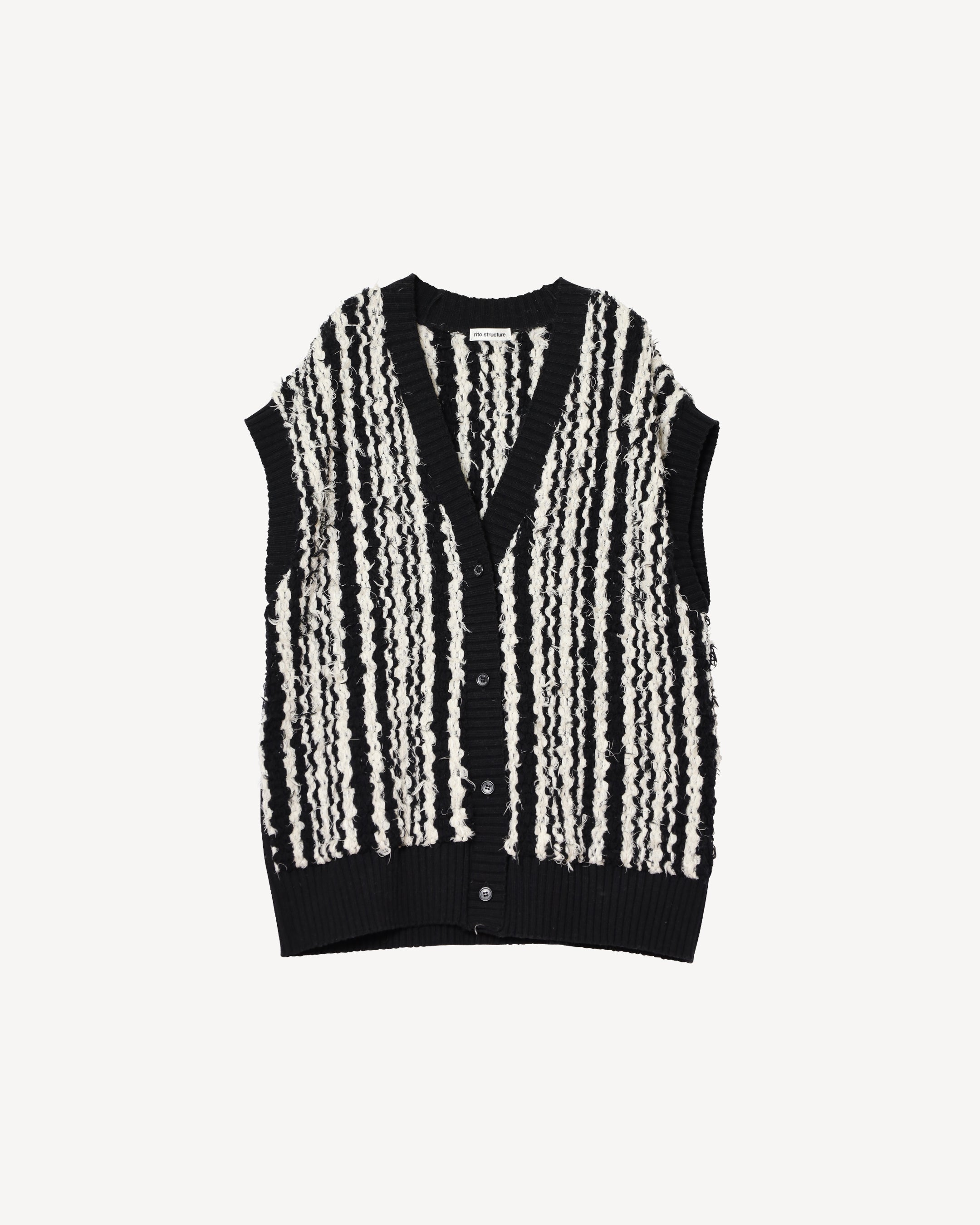 Inlay Knit Vest