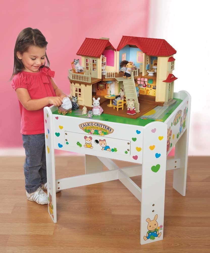 calico critters play table