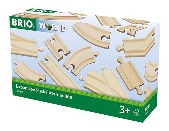 BRIO Tracks - Expansion Pack Intermediate, 16 pieces