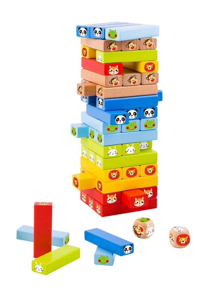 Tooky - Wooden Stacking Game - Animals