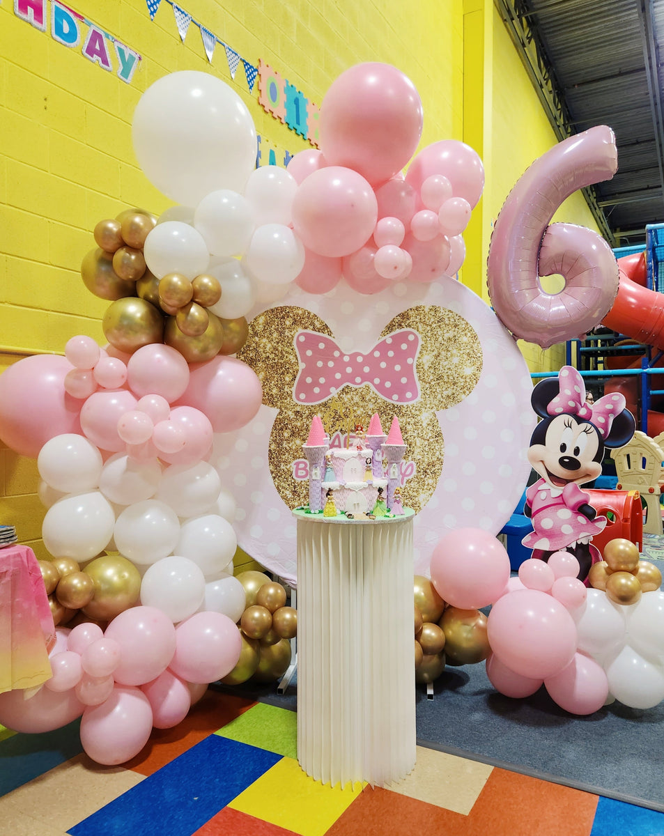 baby minnie mouse balloon decorations