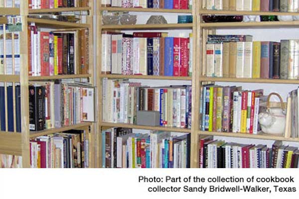 Spotlight on Cookbook Collectors: Interview Sandy Bridwell-Walker