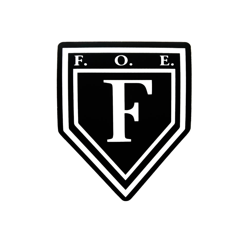 Found Nation F.O.E. Shield Sticker