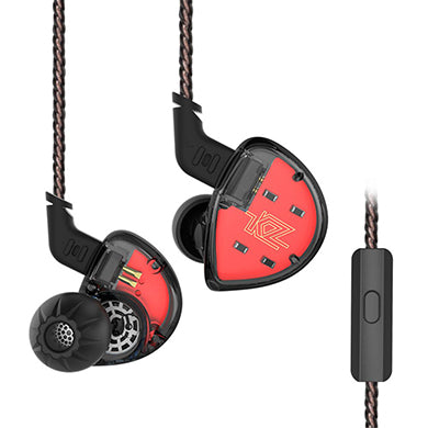 KZ ES4 In-ear Earbuds with Hybrid Balanced Armature Driver