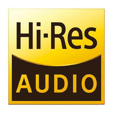 sony hi-res audio certificated  Logo