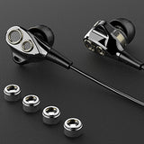Dual driver earbuds