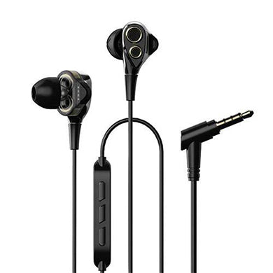 Uiisii T8 Stereo Dual Driver In-Ear Headphones With Mic