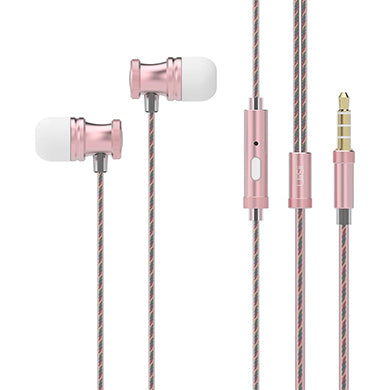 Uiisii US80 Wired In-ear Metal Stereo Bass HiFi Earphones With Mic