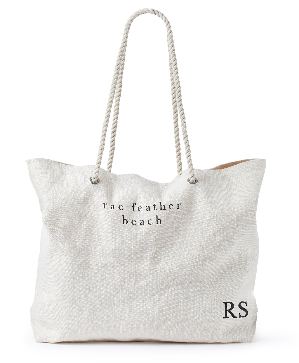 rae feather beach bag