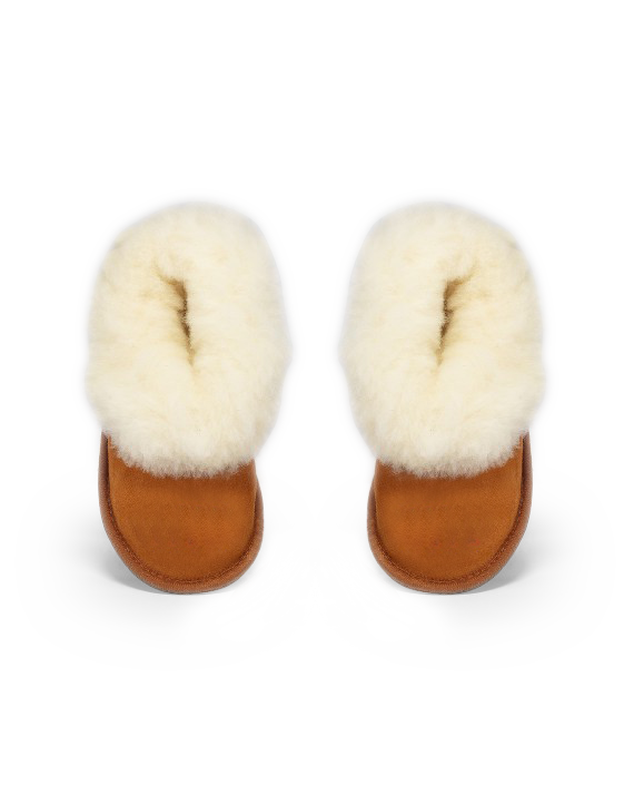 childrens sheepskin slippers