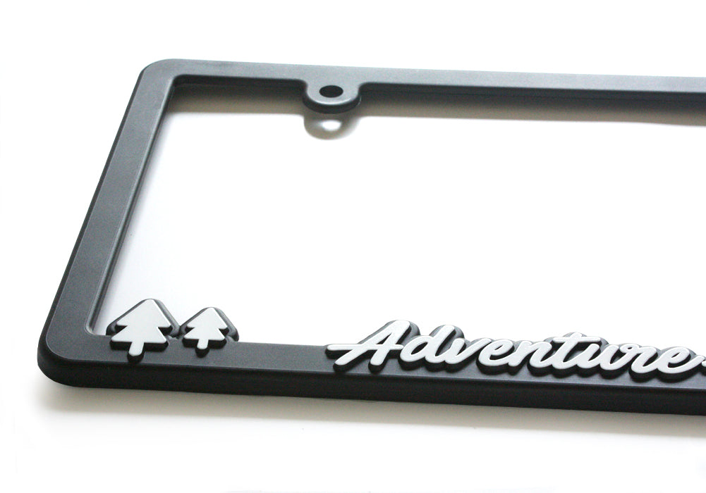 Life meant for Friends Adventure Travel Love Car USA SUV License Plate Frame