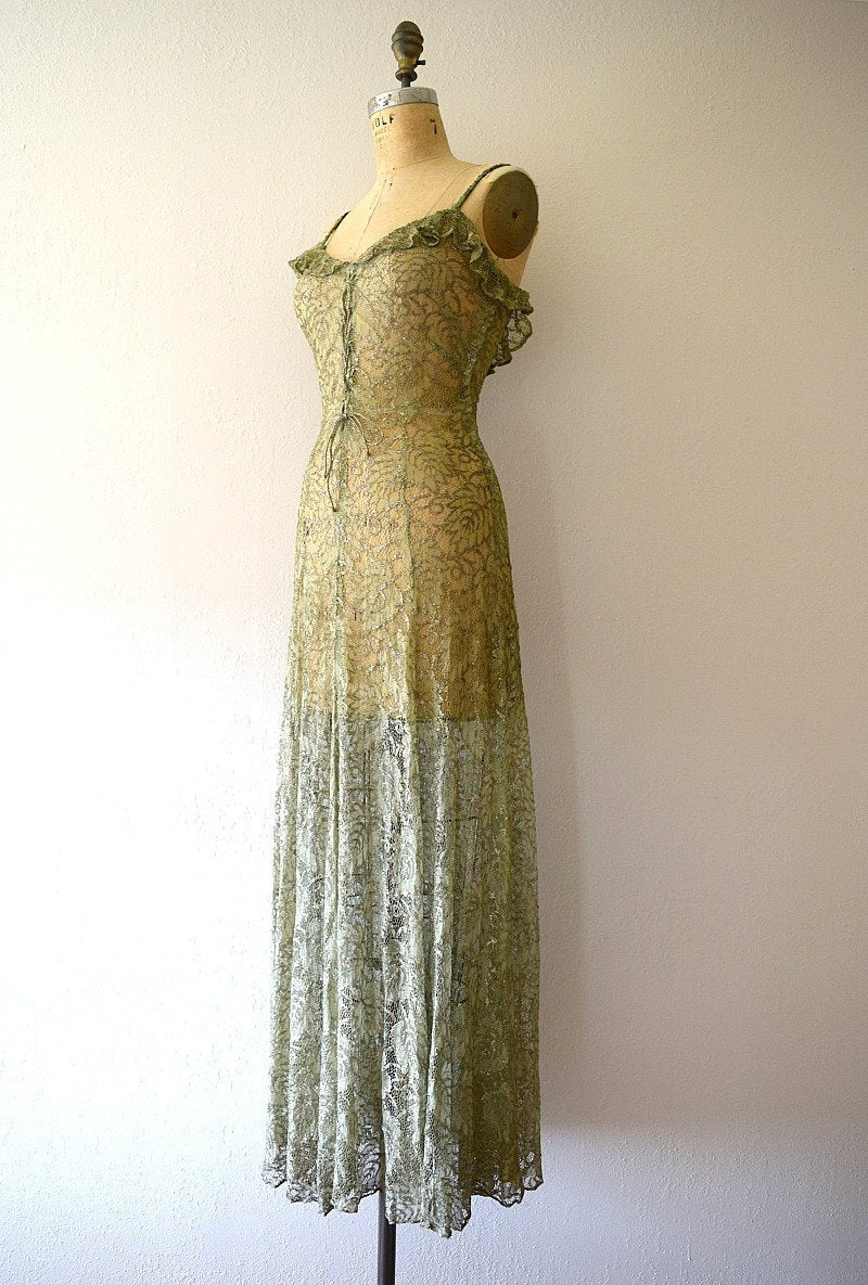 vintage 30s dress